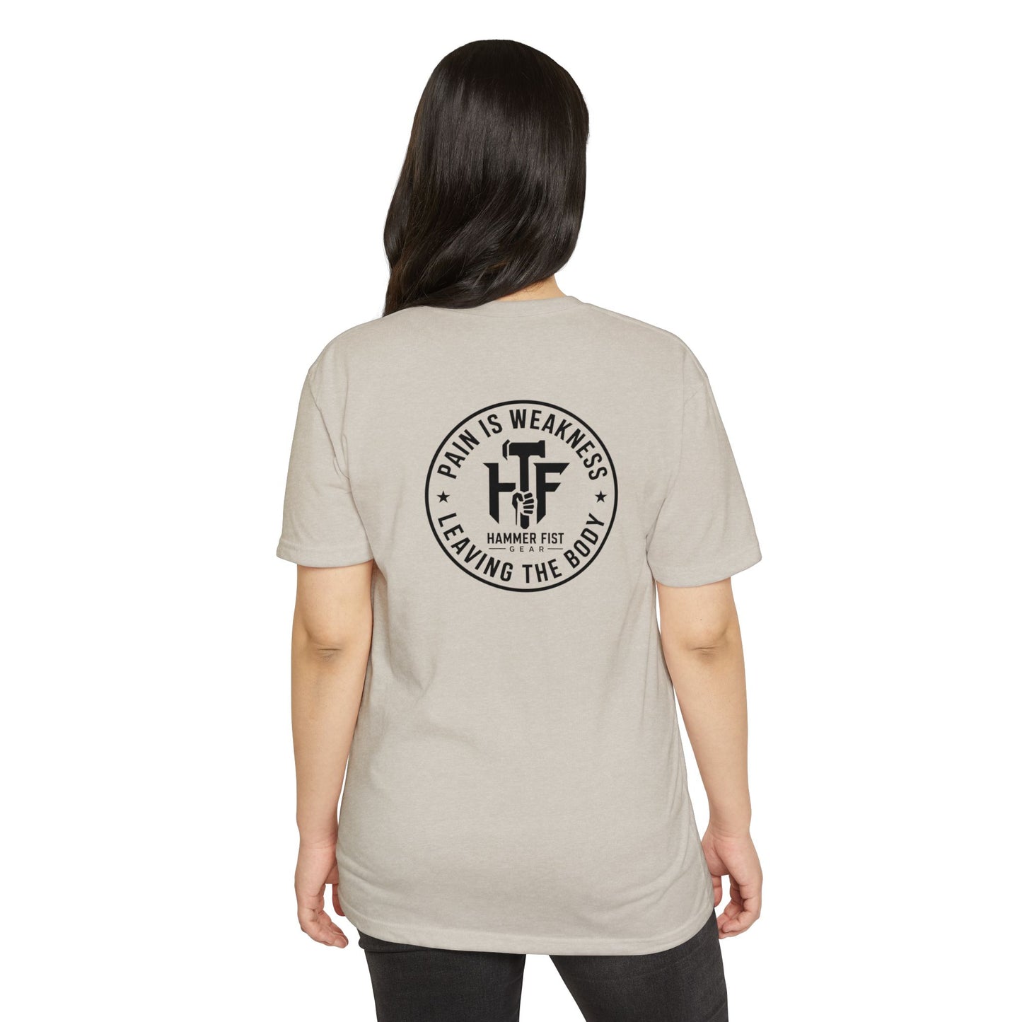Own the Night camper skull illustration T-shirt | Hammer Fist logo