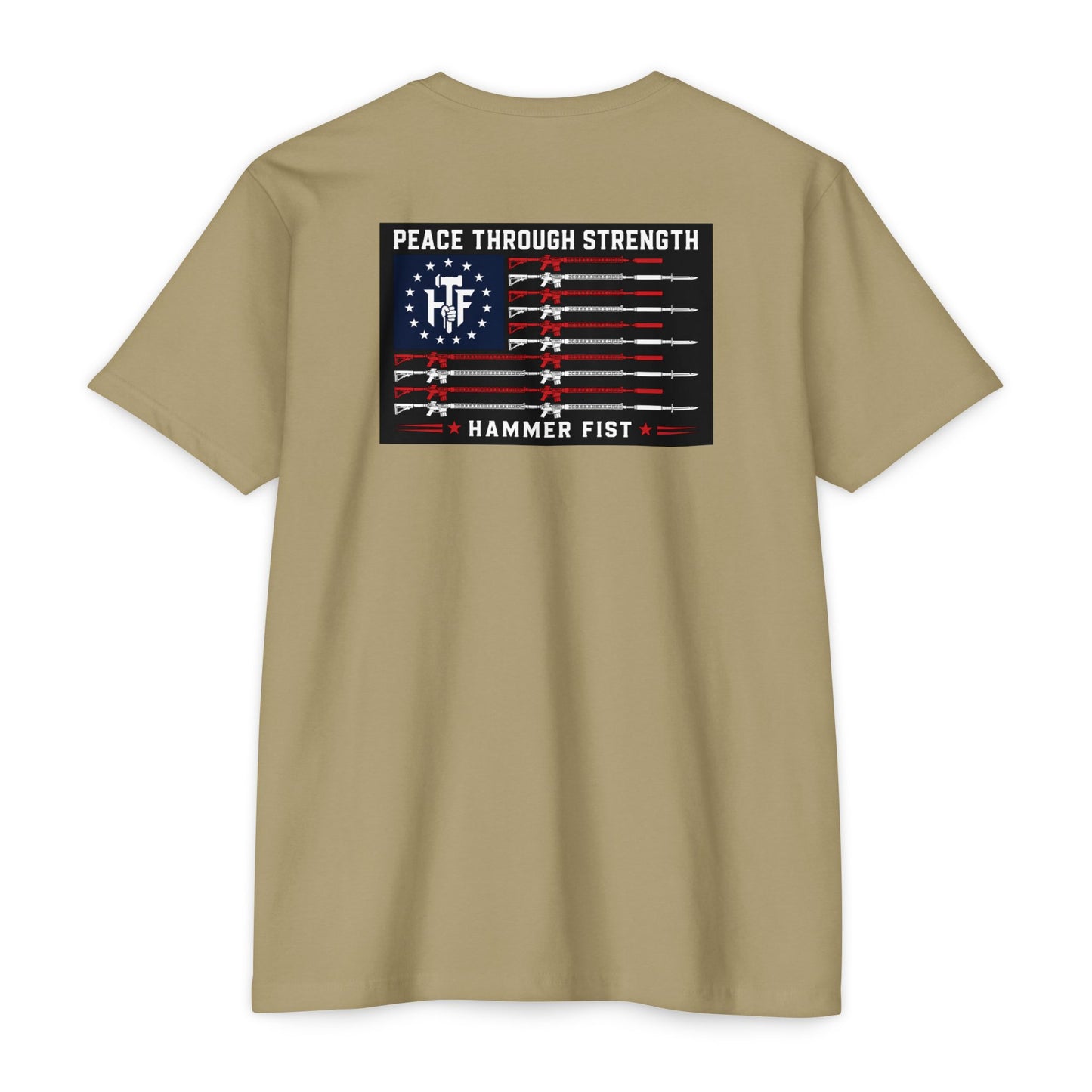 Own the Night camper skull illustration T-shirt | Hammer Fist logo
