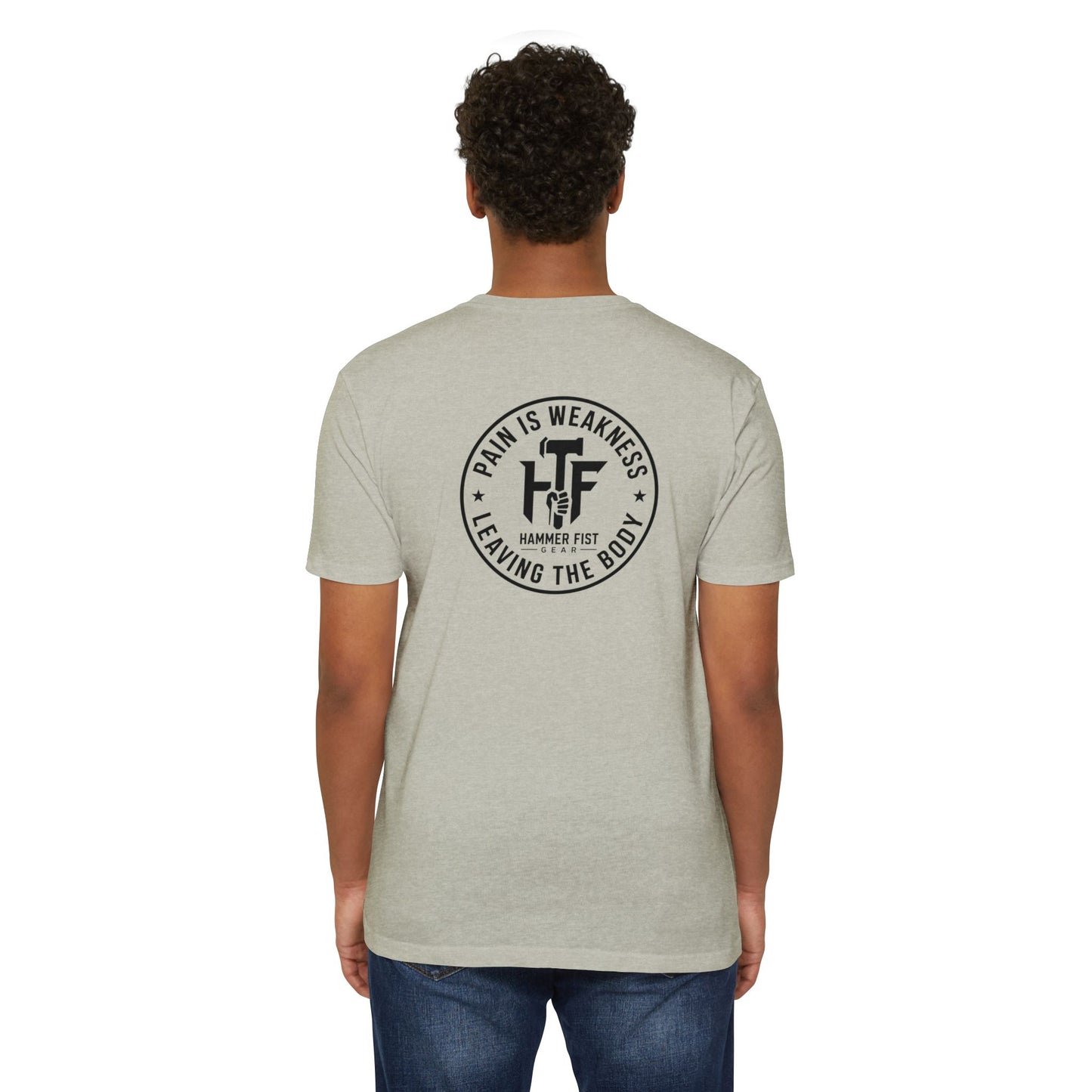 Own the Night camper skull illustration T-shirt | Hammer Fist logo
