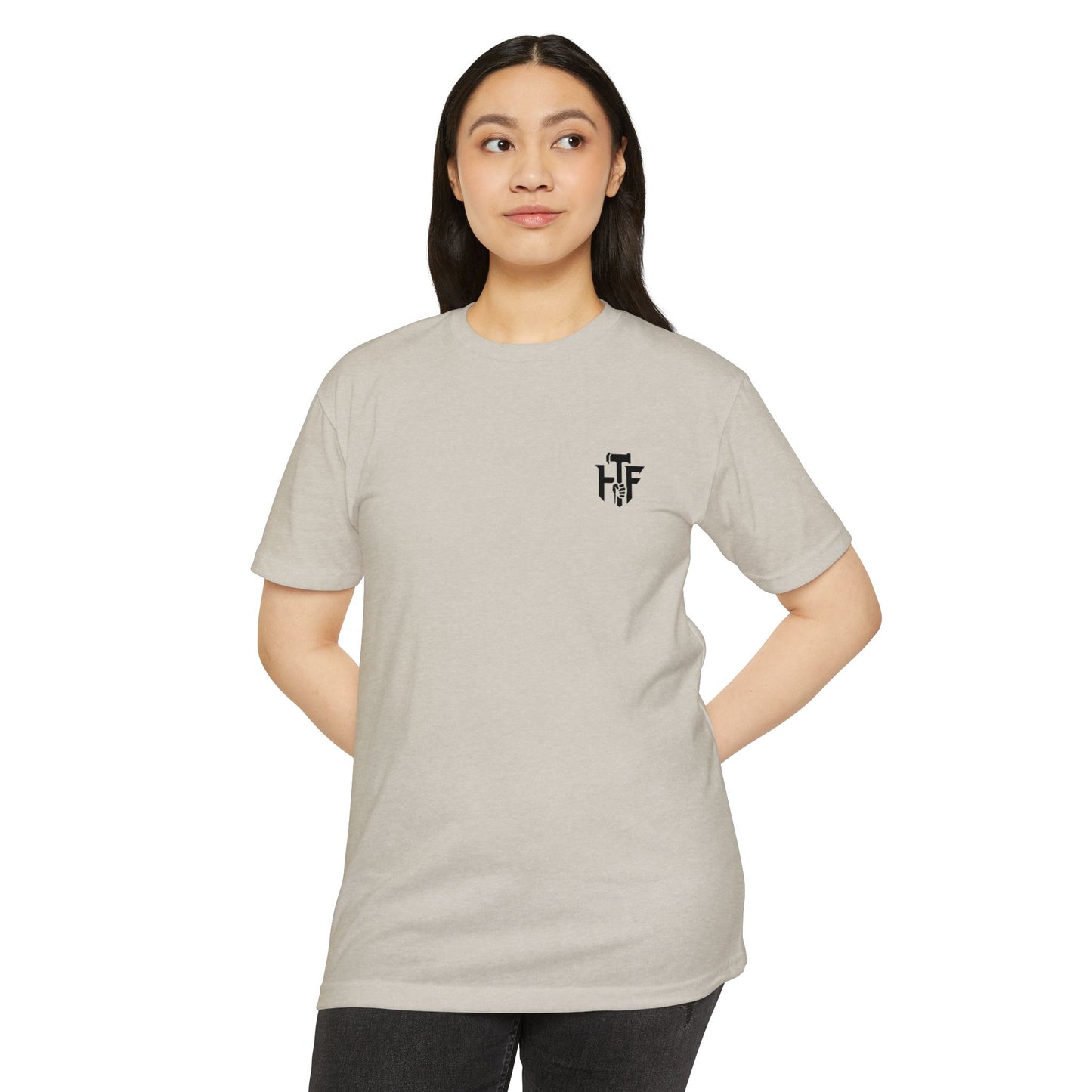 Own the Night camper skull illustration T-shirt | Hammer Fist logo