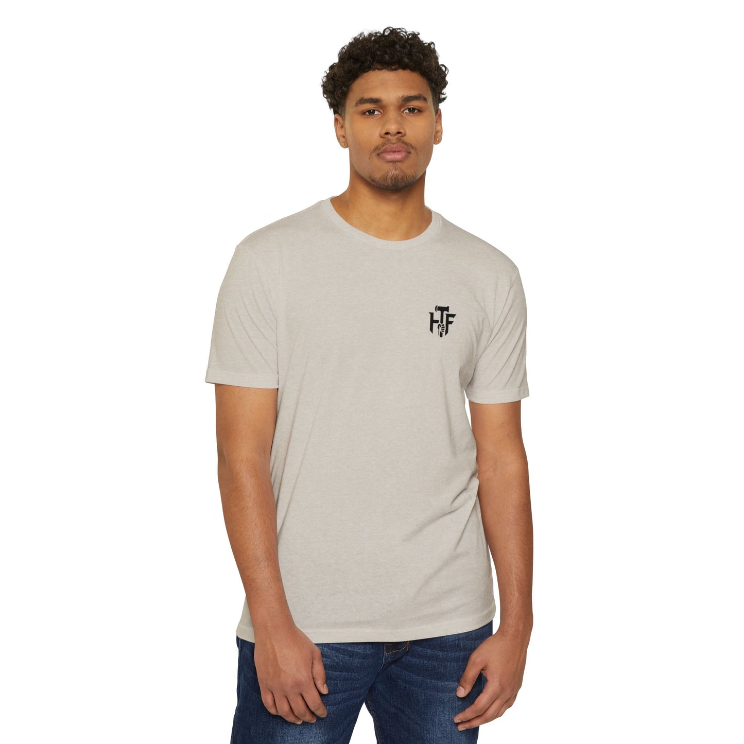 Own the Night camper skull illustration T-shirt | Hammer Fist logo