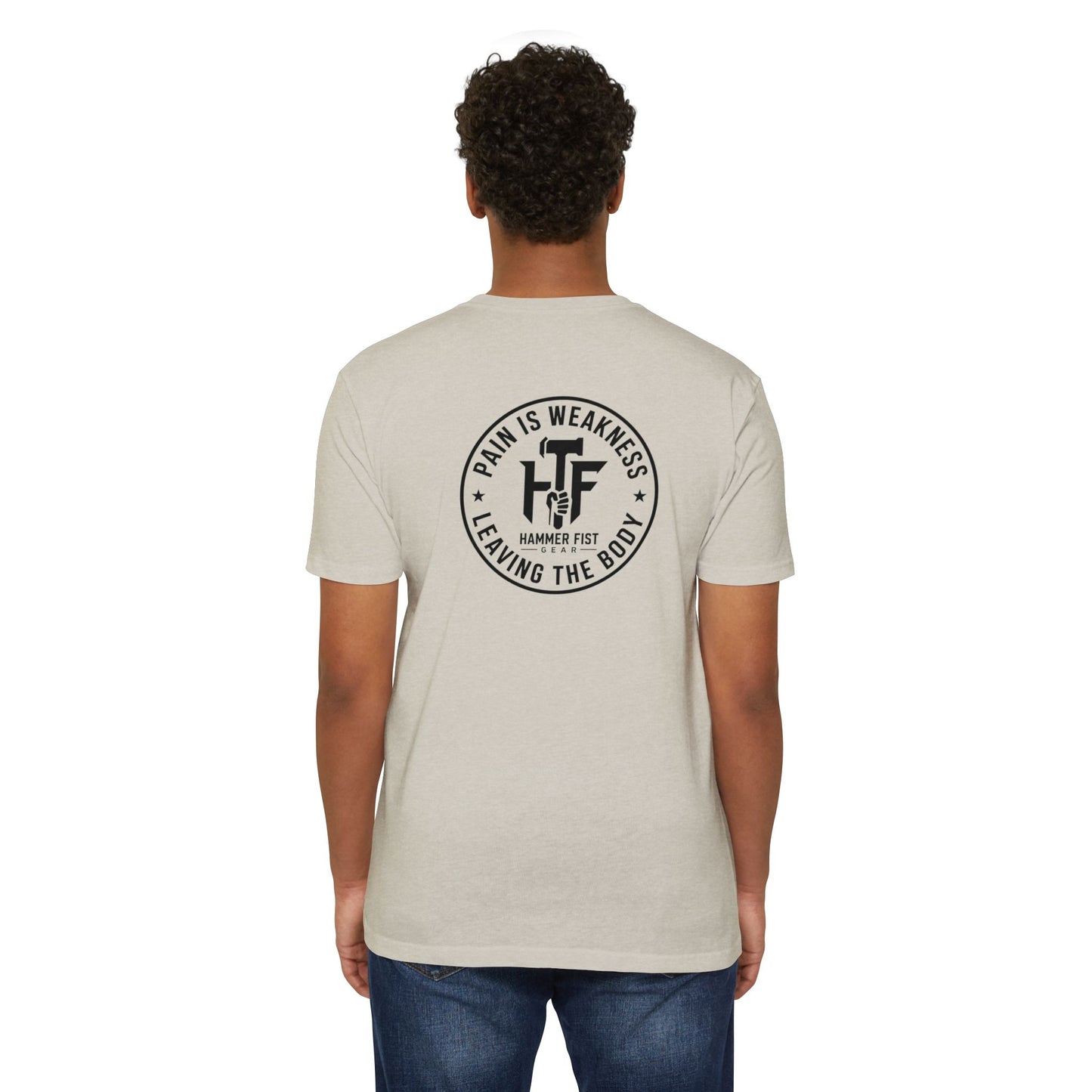 Own the Night camper skull illustration T-shirt | Hammer Fist logo