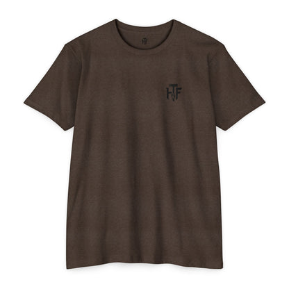 Own the Night camper skull illustration T-shirt | Hammer Fist logo