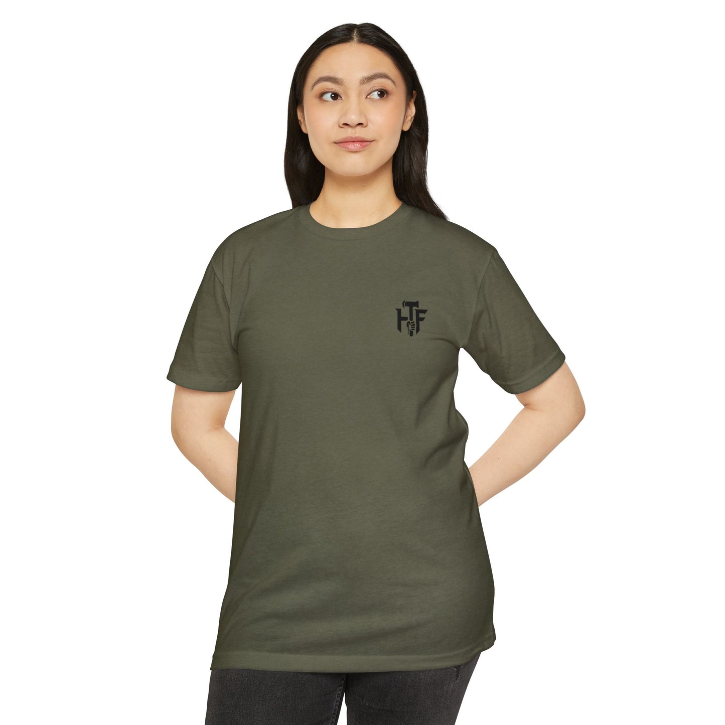 Own the Night camper skull illustration T-shirt | Hammer Fist logo