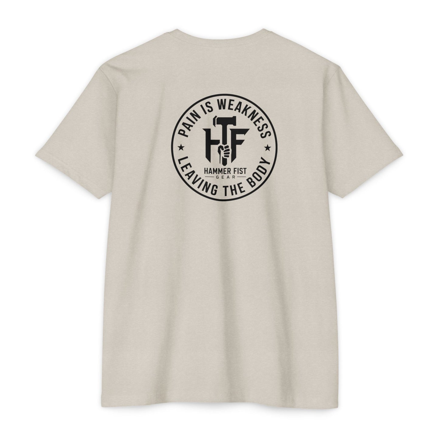Own the Night camper skull illustration T-shirt | Hammer Fist logo