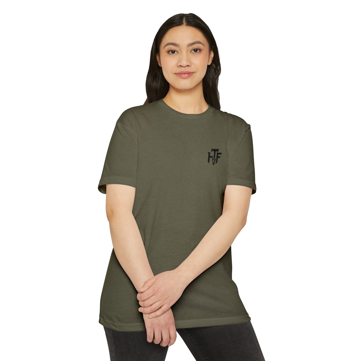 Own the Night camper skull illustration T-shirt | Hammer Fist logo