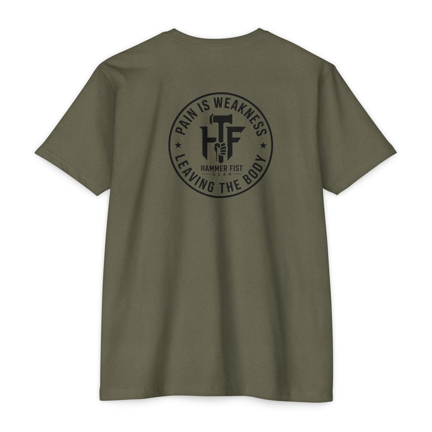Own the Night camper skull illustration T-shirt | Hammer Fist logo